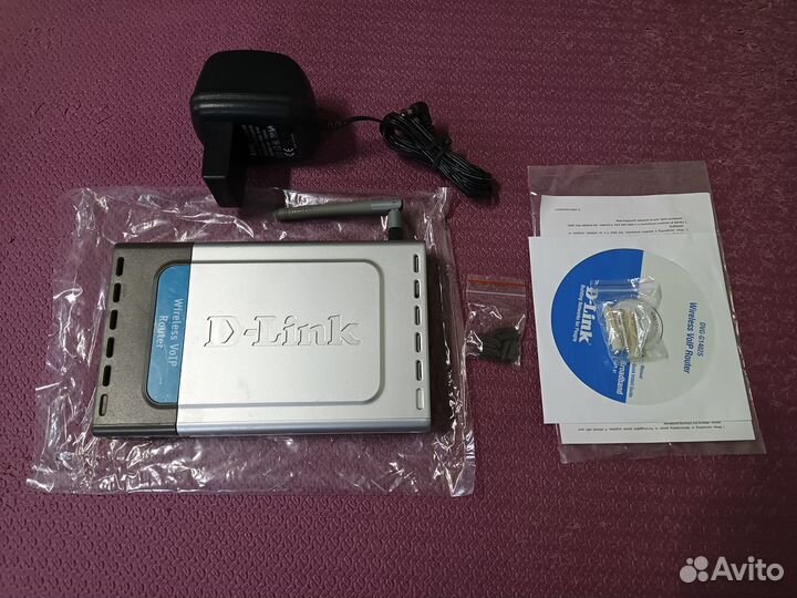 Голосовой SIP VoIP WiFi шлюз D-Link DVG-G1402S FXS