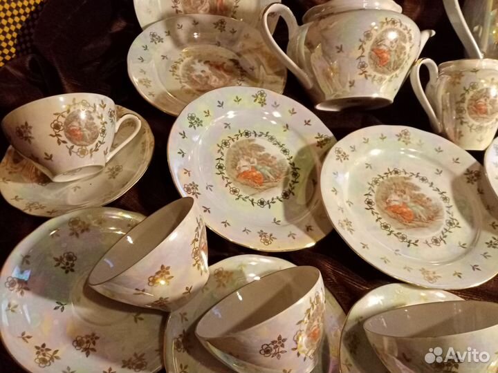 Чайный сервиз мадонна, гдр