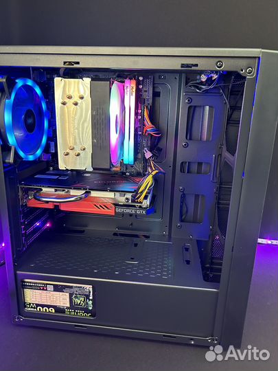 Игровой пк:Gtx1660Super/Ryzen 5 2600/gmng/16gb/SSD