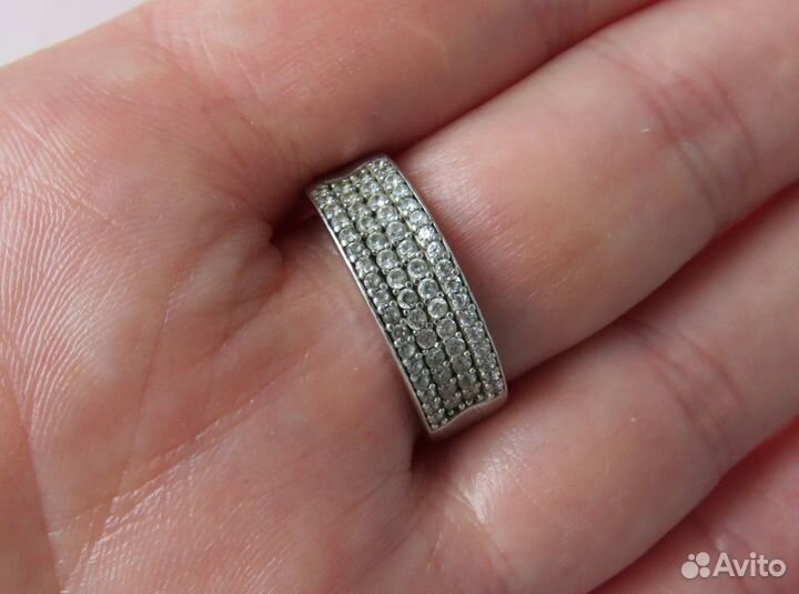 Серебряное кольцо Серебро 925 проба Клеймо