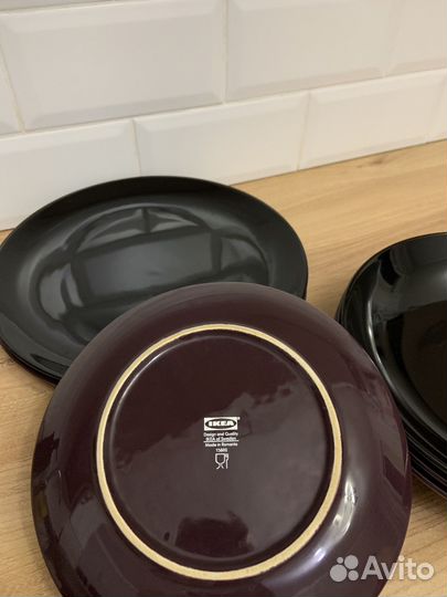 Тарелки икеа фэргрик