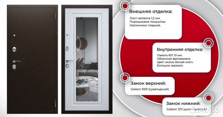 Входные двери в наличии и под заказ