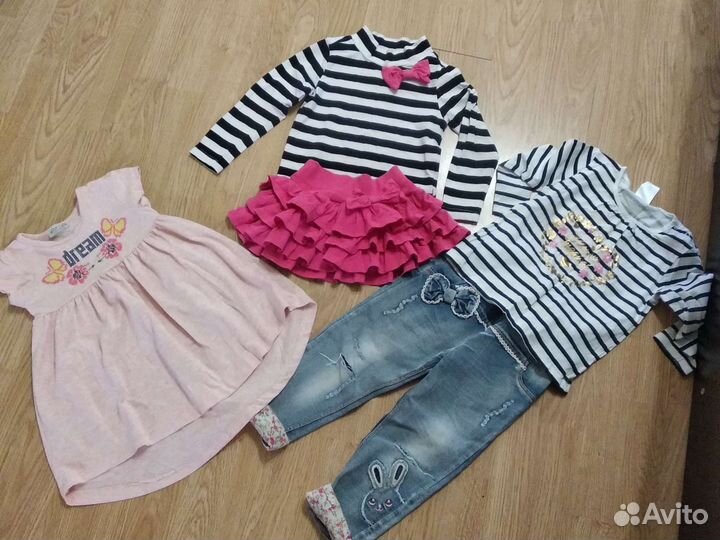 Вещи на девочку рост 92,98,104
