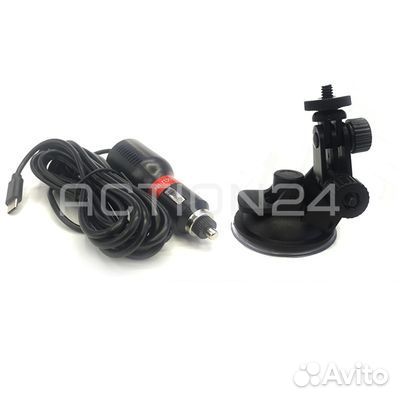 Автомобильный набор sjcam для Type-C (зу, Присоска