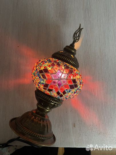 Лампа настольная турецкая