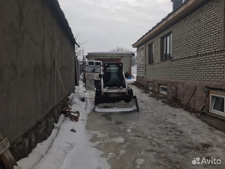 Услуги мини погрузчика bobcat