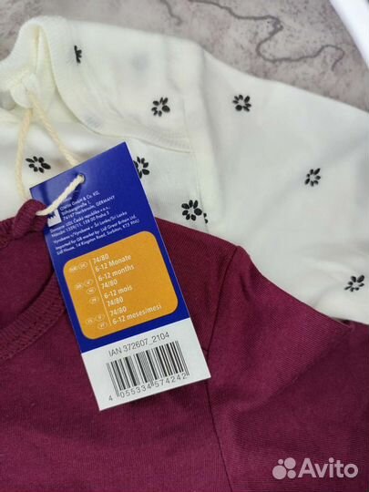 Боди для девочки новое