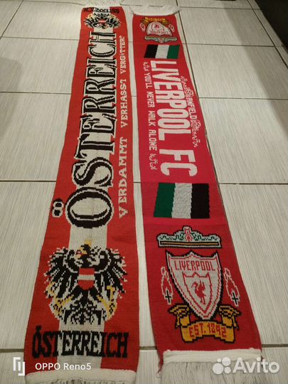 Футбольные шарфы Liverpool
