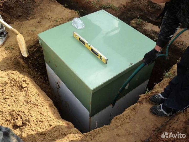 Септик био Интал 3 переливной