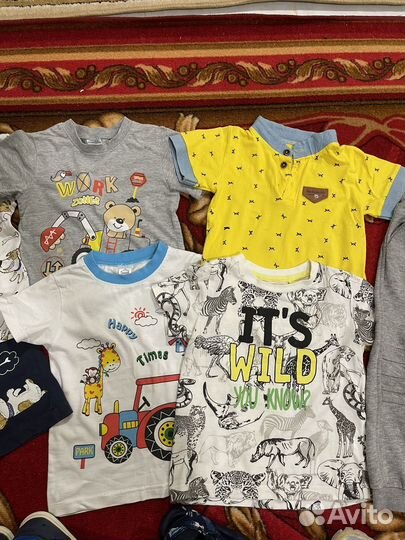 Вещи пакетом на мальчика р.92-98