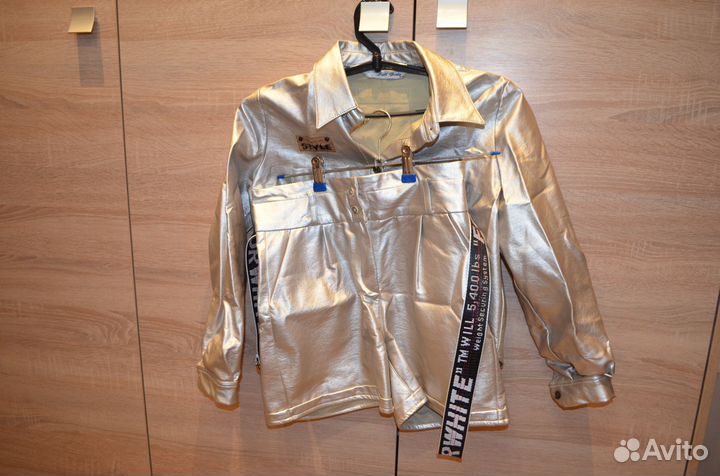 Детский серебряный костюм