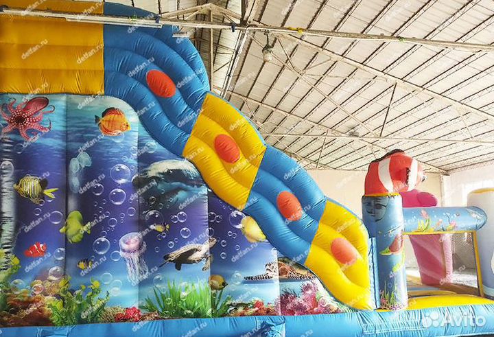 Надувной батут в наличии на складе