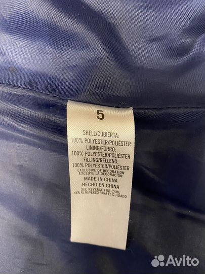 Куртка пальто для девочки 5 лет