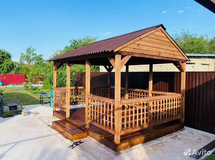 Беседка из дерева