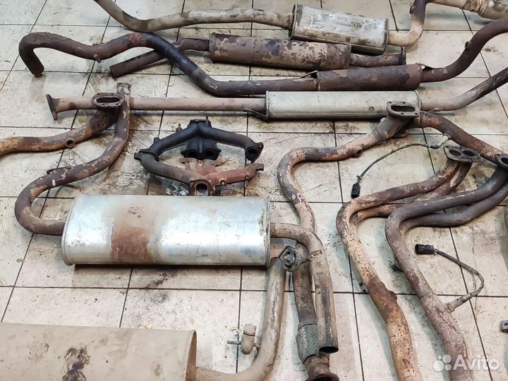Приемная труба.Глушитель.Нива 21214.Шевроле Нива