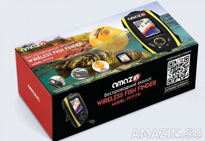 Беспроводной эхолот Amazin Fishfinder FF777W
