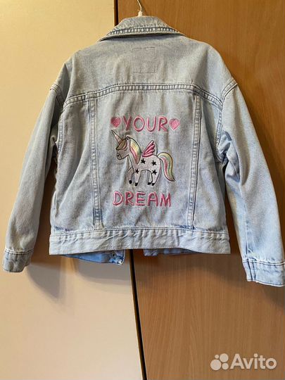 Джинсовая куртка детская gloria jeans