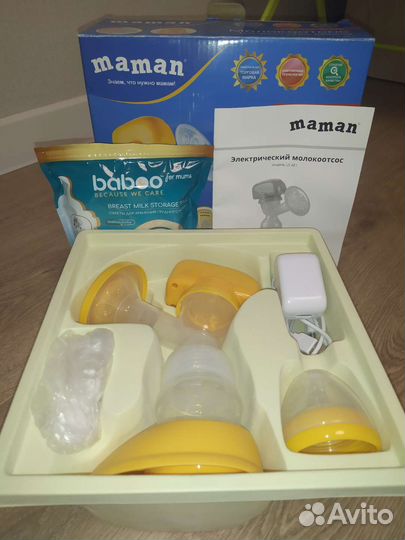 Молокоотсос электрический Maman