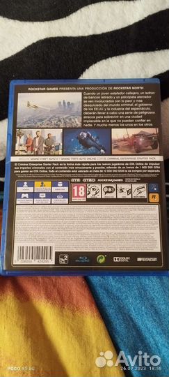 Игра для ps 4 gta 5