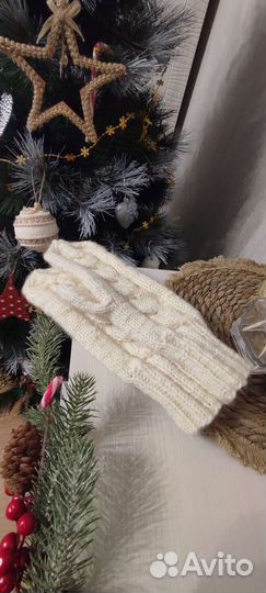 Варежки ручной работы