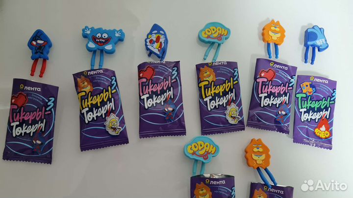 Мини Лента, Тикеры Токеры-3,скрепыши