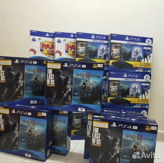 Sony PS4+3500 Игр+прошита