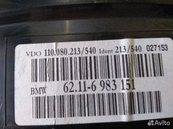 Щиток приборов Bmw 5-Серия E60/E61 2003-2009