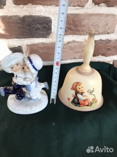 Танцоры фигурка и колокольчик Германия