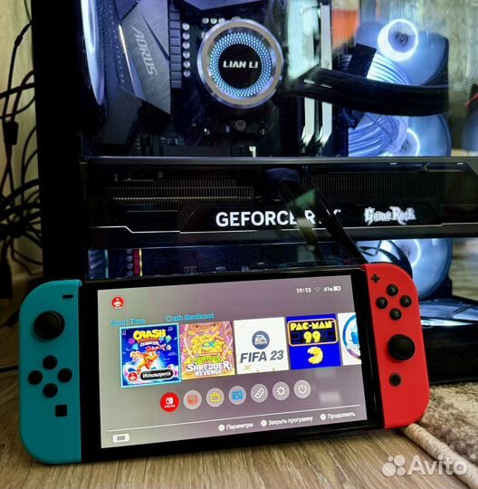 Новая Nintendo Switch oled