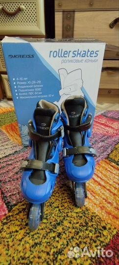 Роликовые коньки детские