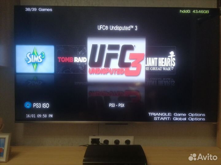 Sony PlayStation 3 super slim Hen 500gb прошитая