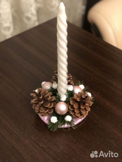 Подсвечники новогодние