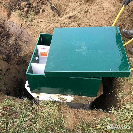 Стация биологической очистки с установкой дачный