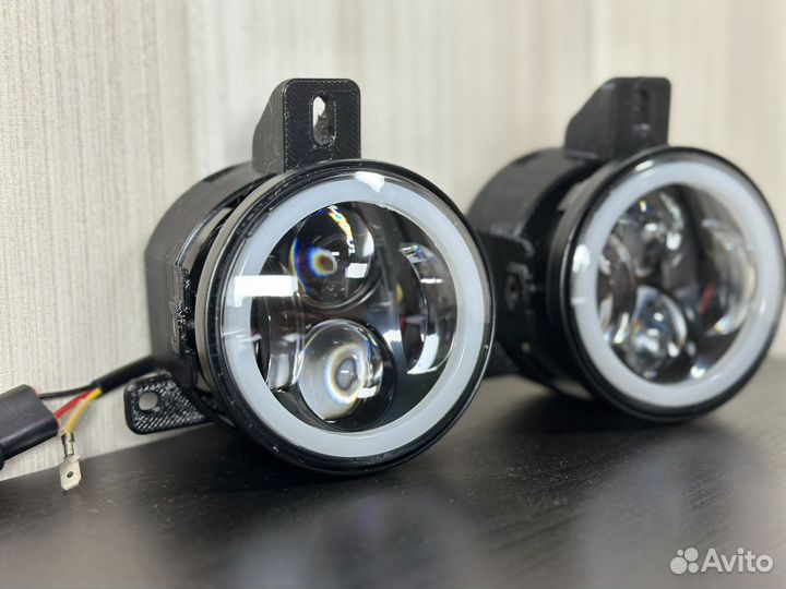 Фара brp can-am outlander ангельские глазки