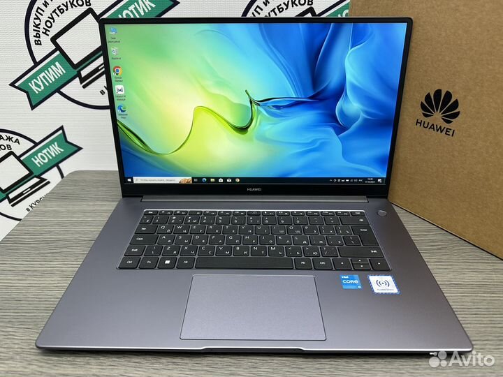 Huawei ультрабук 15 iPS i3-1115G4 8Gb DDR4 SSD256