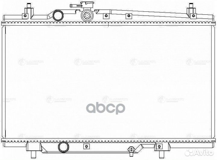 LRC 3003 радиатор системы охлаждения Geely Оta
