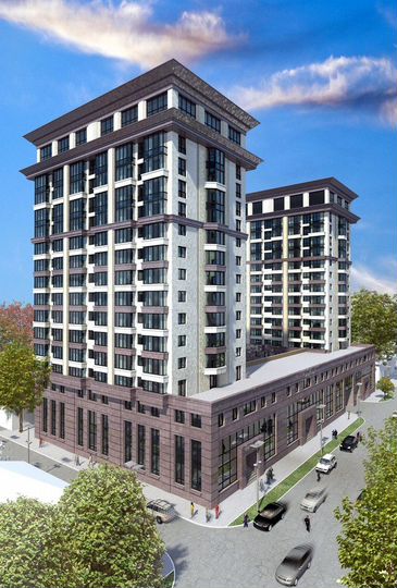 1-к. квартира, 57,5 м², 16/20 эт.