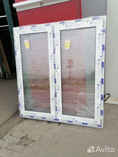 Пластиковые окна 1300х1400 мм
