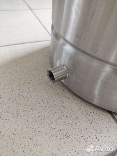 Куб кастрюля люкс 28л 30х40 купольная крышка 2