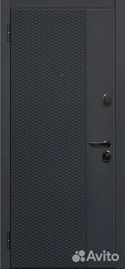 Входная Дверь флорида Зеркало /Эмалит белый