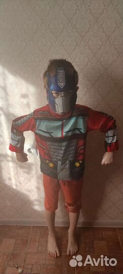 Костюм трансформера Оптимус Прайм