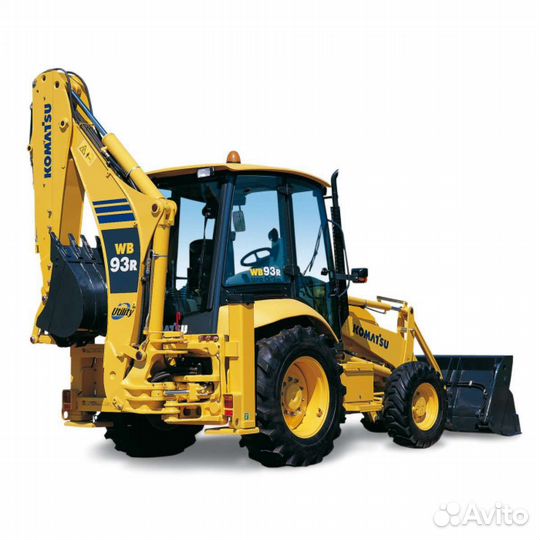 Водитель экскаватора-погрузчика Komatsu 93R