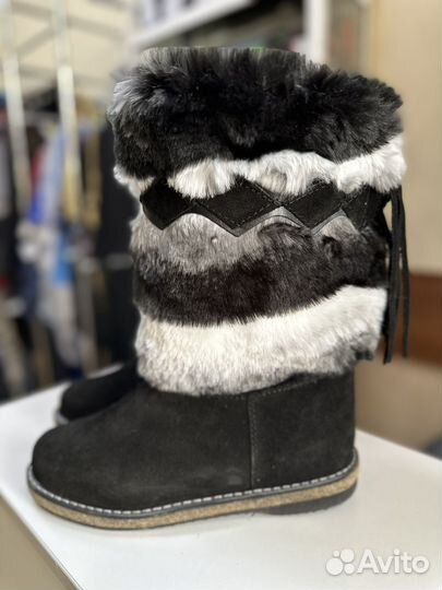 Унты женские до -50С сапоги зимние Шиншилла