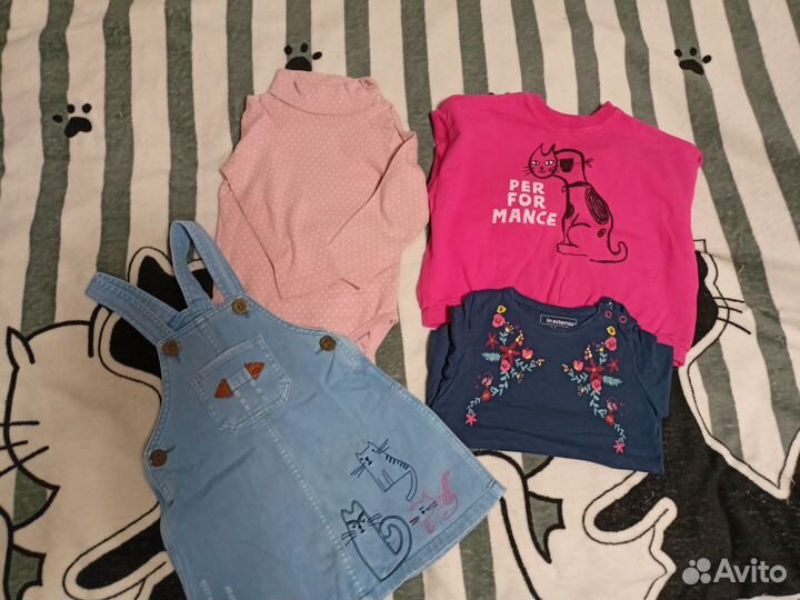 Пакет вещей на девочку 98 размер