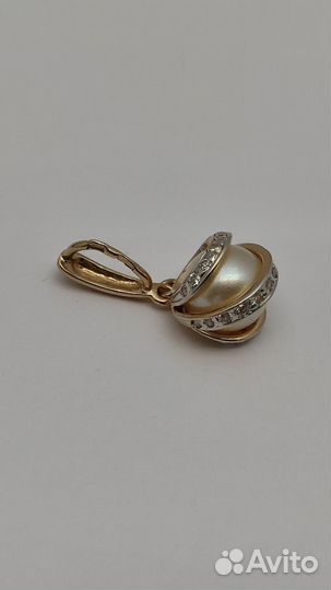 Е.Ц. Кулон, золото 585 (id 79390)