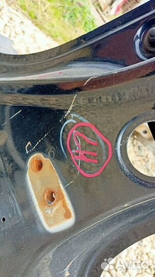 Б/У стойка кузова с порогом левый Honda Accord 8