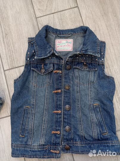 Детская одежда для девочек 116 пакетом