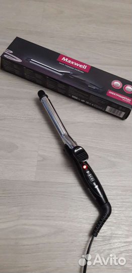 Щипцы для завивки волос maxwell
