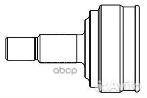 Шрус citroen berlingo II/C3/peugeot partner II