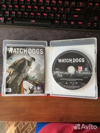 Watch dogs PS3 диск с игрой